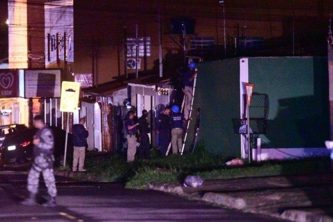  10/12/2021 Crédito: Ed Alves/CB. Homem faz mais de 40 disparos em Planaltina.