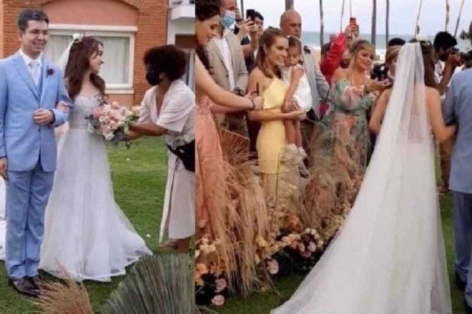 Filha de Randolfe Rodrigues casou neste fim de semana - (crédito: Redes Sociais/Reprodução) Filha de Randolfe Rodrigues casou neste fim de semana - (crédito: Redes Sociais/Reprodução)