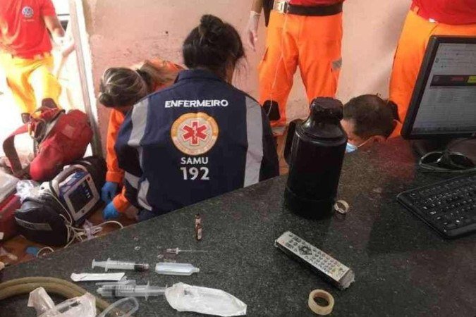 (crédito: Corpo de Bombeiros/Divulgação) (crédito: Corpo de Bombeiros/Divulgação)