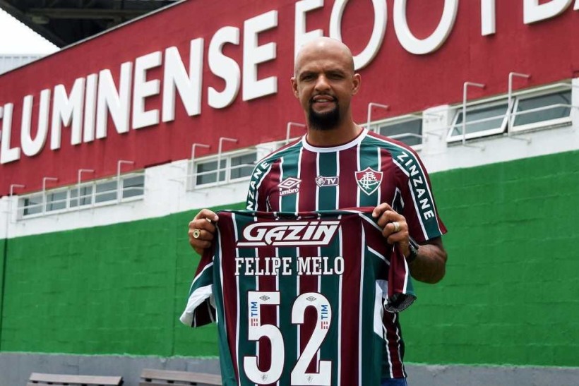 Felipe Melo é diagnosticado com a covid-19 e deve adiar chegada ao Fluminense