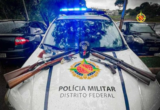 Divulgação/Polícia Militar do Distrito Federal