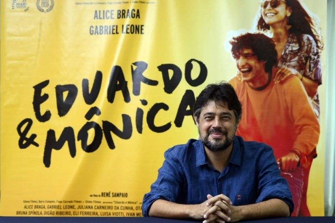 René Sampaio, diretor do filme Eduardo & Mônica - (crédito: Marcelo Ferreira/CB/D.A Press) René Sampaio, diretor do filme Eduardo & Mônica - (crédito: Marcelo Ferreira/CB/D.A Press)