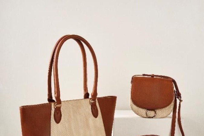 Bolsas, da Marisa (Grande R$ 179,95, média R$ 139,95 e pequena R$ 129,95)