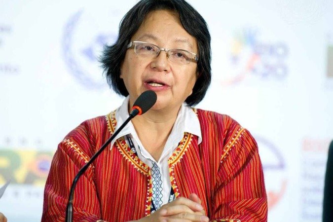  Crédito: Mark Garten/UN Photo. Ciencia. Victoria Tauli Corpuz, defensora indígena