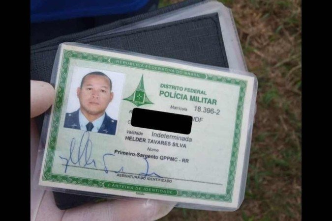 Helder Tavares Silva, encontrado morto ao lado da própria moto, era Sargento da Polícia Militar. -  (crédito: Material cedido ao Correio)