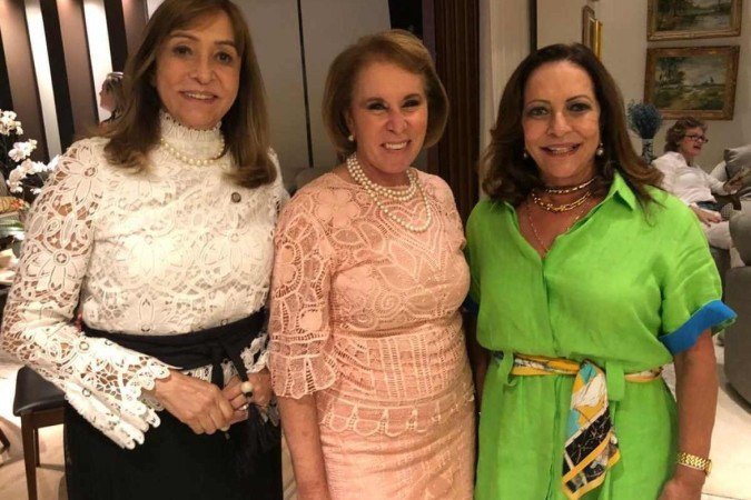  16/12/2021 Cr&eacute;dito: Samanta Sallum/CB.  Capital S/A.  Reuni&atilde;o de Mulheres do Brasil.  Na Foto Ilda Peliz, Janete Vaz e Sandra Costa 