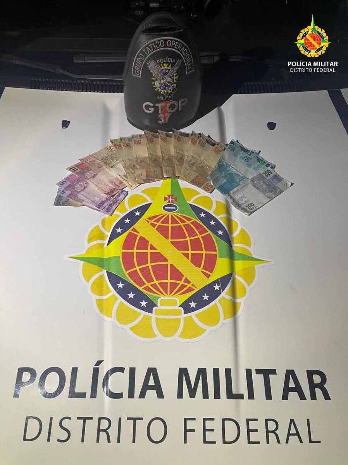 Quarteto é preso após comprar bebidas com dinheiro falso, em Taguatinga