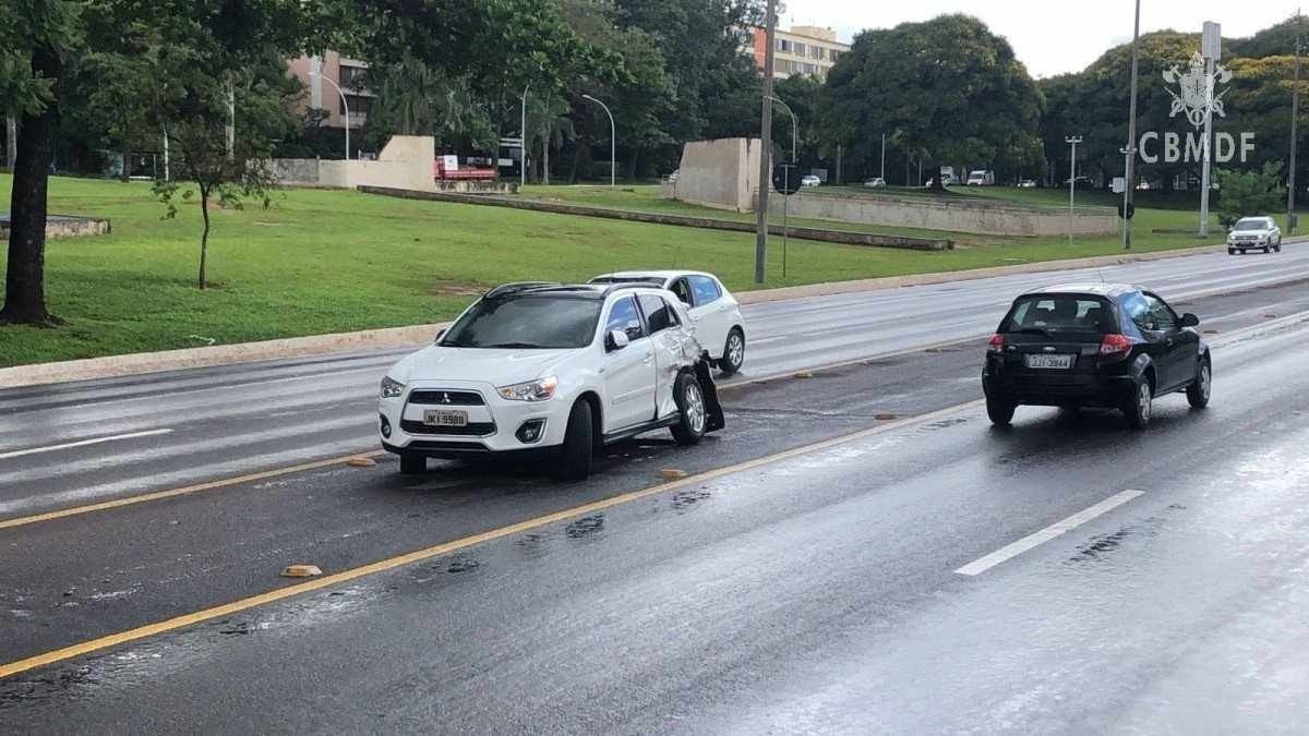 Segundo informações prestada pela PCDF, uma das vítimas continua internada no hospital de Base. Policial Federal 