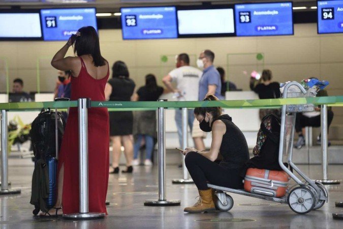 A situação dos voos cancelados está sendo monitorada pela Anac - (crédito: Minervino Júnior/CB/D.A.Press) A situação dos voos cancelados está sendo monitorada pela Anac - (crédito: Minervino Júnior/CB/D.A.Press)