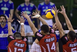 Vôlei: jogo entre Sesi e São José é adiado após casos de covid-19