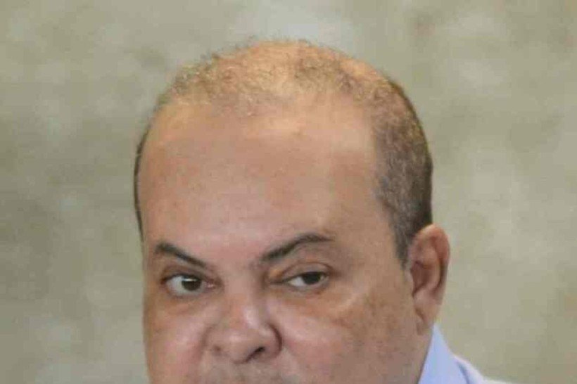 Governador do DF, Ibaneis Rocha, em nomeação de servidores no Palácio do Buriti