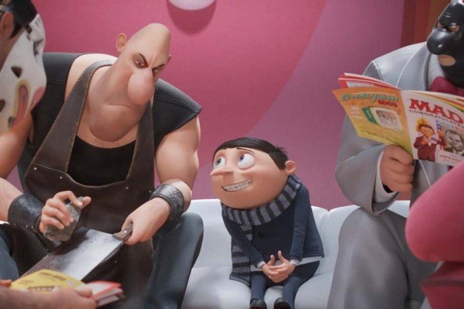 Gru se mostra um promissor projeto de maldades, no novo filme