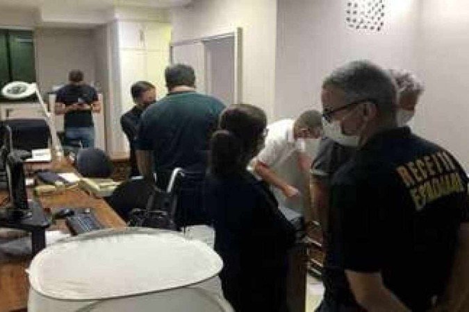 Operação foi deflagrada na manhã desta terça-feira (21/12), em Uberaba, no Triângulo Mineiro - (crédito: Receita Estadual de Minas Gerais/Divulgação) Operação foi deflagrada na manhã desta terça-feira (21/12), em Uberaba, no Triângulo Mineiro - (crédito: Receita Estadual de Minas Gerais/Divulgação)