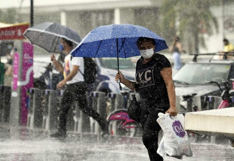 DF terá sexta-feira nublada, úmida e com pancadas de chuva ao longo do dia