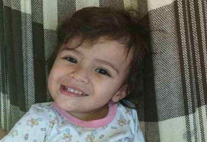  Menina de 2 anos foi morta com diversos  golpes de faca -  (crédito: Arquivo pessoal)
