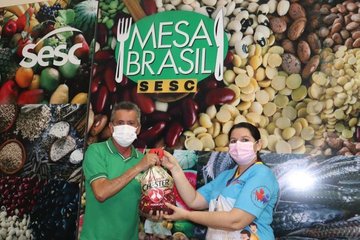 Mesa Brasil Sesc presente no  Natal de milhares de brasileiros