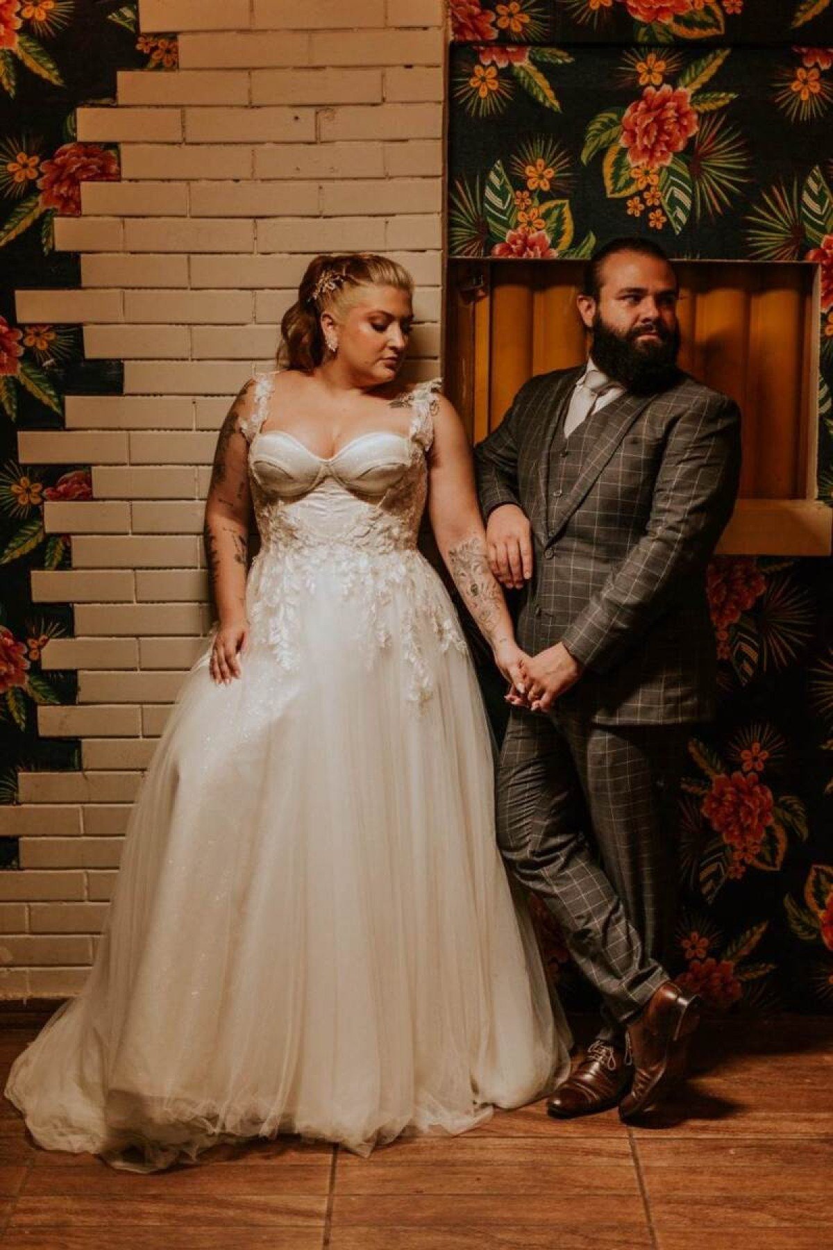 Raquel e Nycholas celebram união em pastelaria na 107 sul, em Brasília