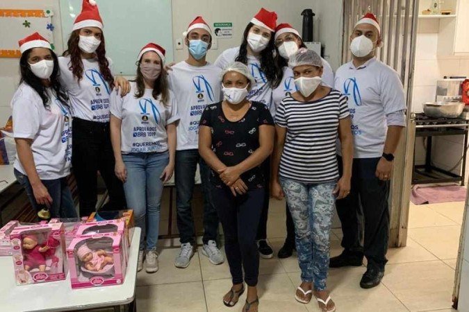 "Natal Solidário" faz parte de ações para zerar cadastro de concurso realizado em 2019 - (crédito: Divulgação/BRB) "Natal Solidário" faz parte de ações para zerar cadastro de concurso realizado em 2019 - (crédito: Divulgação/BRB)