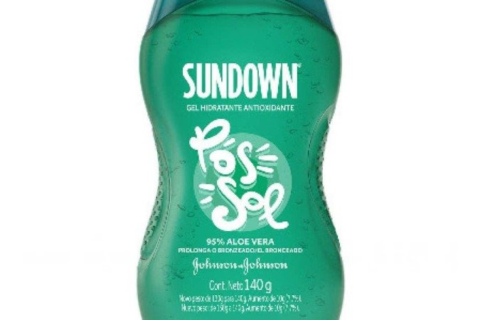 Praia e Piscina Gel Pós Sol, da Sundown (R$ 41,99)