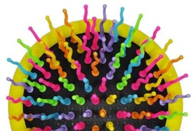 Mini escova redonda almofadada, da Océane (R$ 62,90)