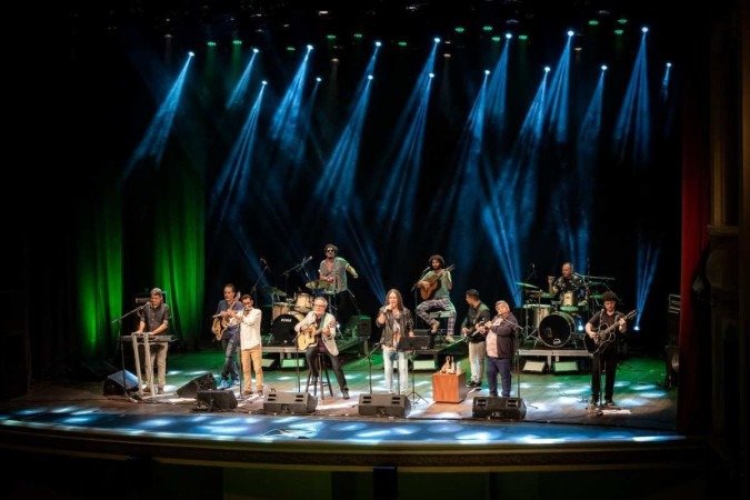 O Quinteto Violado e a Banda de Pau e Corda se juntaram para gravar um álbum - (crédito: Ayrá Mendes/Divulgação) O Quinteto Violado e a Banda de Pau e Corda se juntaram para gravar um álbum - (crédito: Ayrá Mendes/Divulgação)
