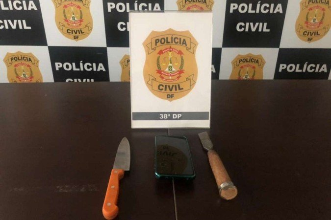 PCDF prende dois homens por violência doméstica - (crédito: Divulgação/PCDF) PCDF prende dois homens por violência doméstica - (crédito: Divulgação/PCDF)