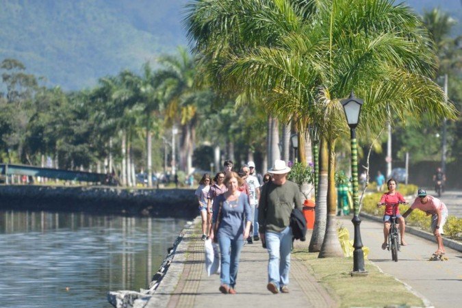 Cidade de Paraty, no litoral sul fluminense - (crédito: Fernando Fraz..o/Ag..ncia Brasil) Cidade de Paraty, no litoral sul fluminense - (crédito: Fernando Fraz..o/Ag..ncia Brasil)