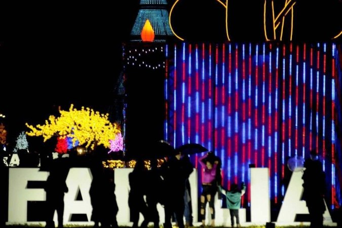  30/12/2021 Crédito: Carlos Vieira/CB. Brasilia Iluminada. Esplanada dos Ministérios. 