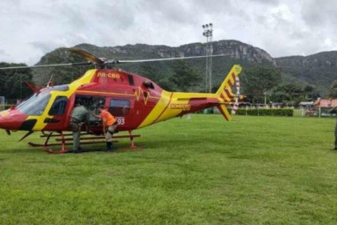 (crédito: bombeiros/ reprodução ) (crédito: bombeiros/ reprodução )