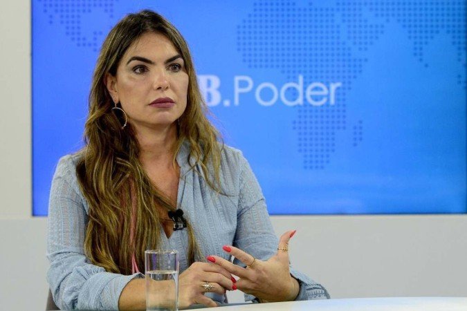  03/01/2022 Crédito: Marcelo Ferreira/CB/D.A Press. Brasil. Brasilia - DF -  CB.Poder entrevista a Deputada Federal Paula Belmonte.