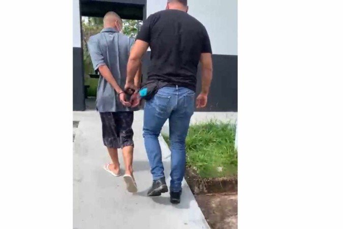 Um dos envolvidos foi preso em um bar da Estrutural - (crédito: PCDF/Divulgação) Um dos envolvidos foi preso em um bar da Estrutural - (crédito: PCDF/Divulgação)