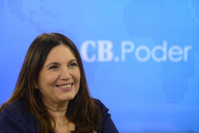  05/01/2022 Crédito: Marcelo Ferreira/CB/D.A Press. Brasil. Brasilia - DF -  CB.Poder Denise Rothenburg entrevista a deputada federal Bia Kicis (PSL/DF).