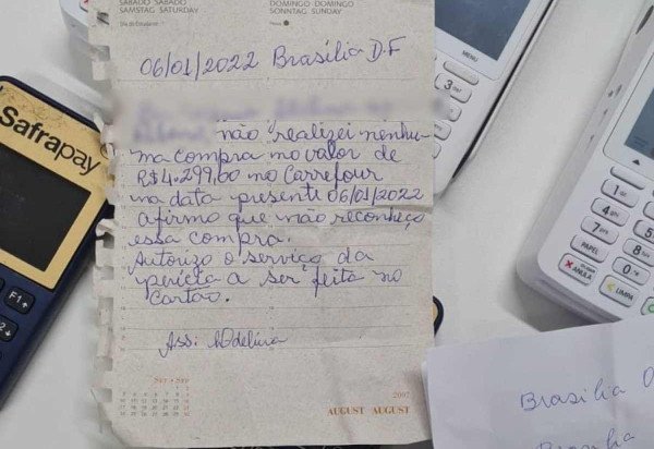 Vítimas alertam sobre compras indevidas feitas no cartão