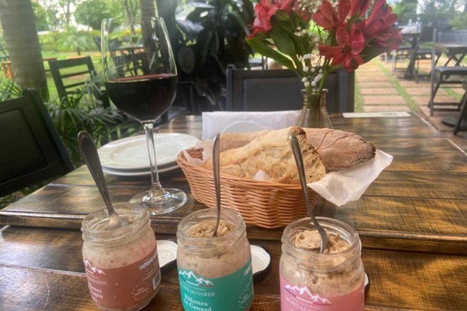  06/01/2022. Crédito: Liana Sabo/CB/D.A Press. Brasil. Brasília - DF. Gastronomia. Rillettes Montagnarde.