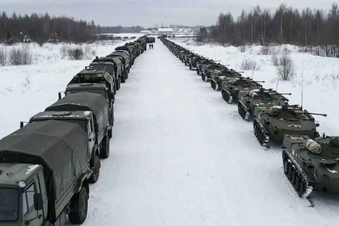 Exército russo -  (crédito: Ministério da Defesa da Rússia/AFP)