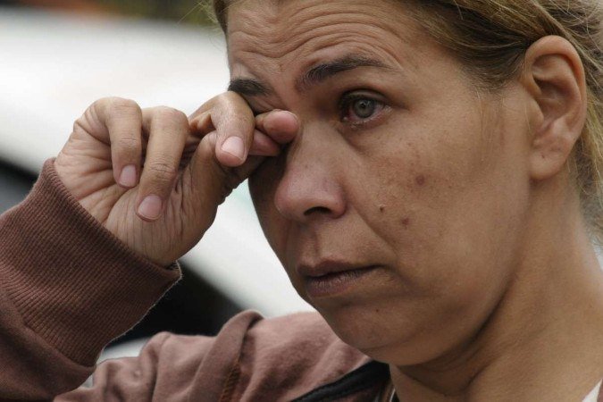 Cristiane Nascimento, na época do desabamento, ficou bastante emocionada - (crédito: Carlos Vieira/CB) Cristiane Nascimento, na época do desabamento, ficou bastante emocionada - (crédito: Carlos Vieira/CB)