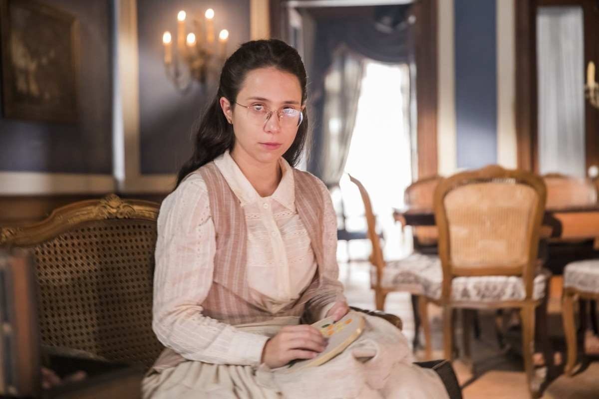 Ela foi a doce Dolores na novela Nos tempos do imperador