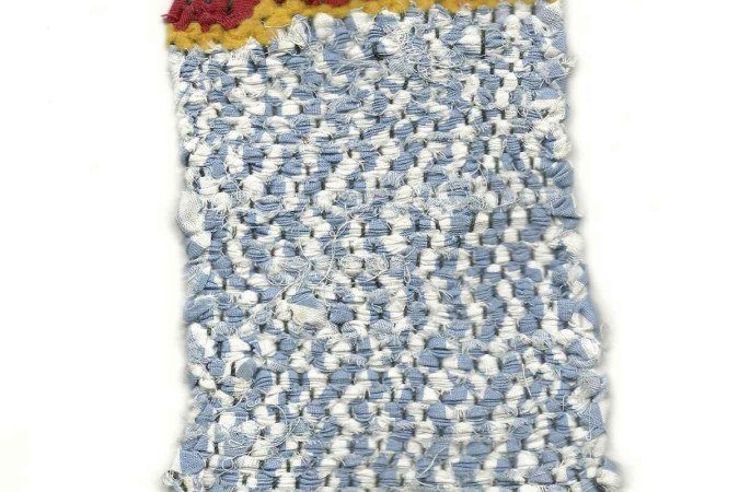 Tapeçaria de Rômulo Barros na mostra Circuito da ebulição. 