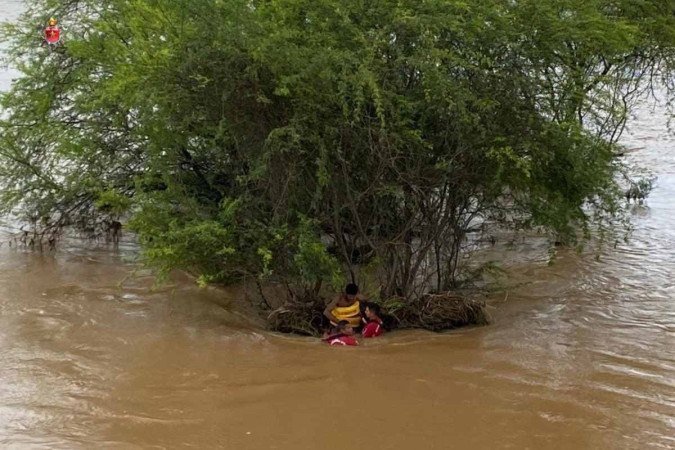 Enquanto se deslocava para atender o chamado, a equipe não sabia a real situação 
