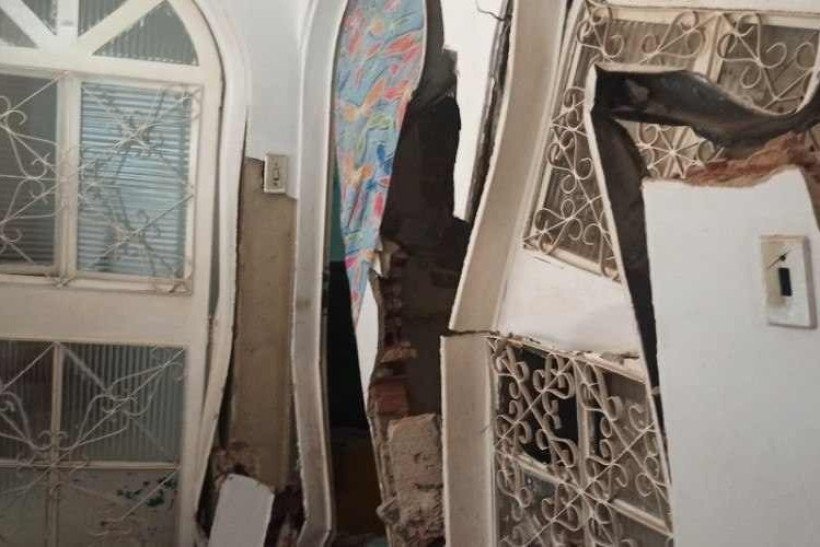 Defesa Civil mostra fotos de vistoria técnica em estragos do prédio que desabou em Taguatinga Sul