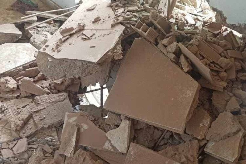 Defesa Civil mostra fotos de vistoria técnica em estragos do prédio que desabou em Taguatinga Sul