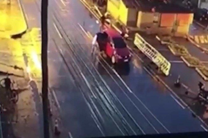 Vídeo registra momento em que preso do P é executado - (crédito: Material cedido ao Correio) Vídeo registra momento em que preso do P é executado - (crédito: Material cedido ao Correio)
