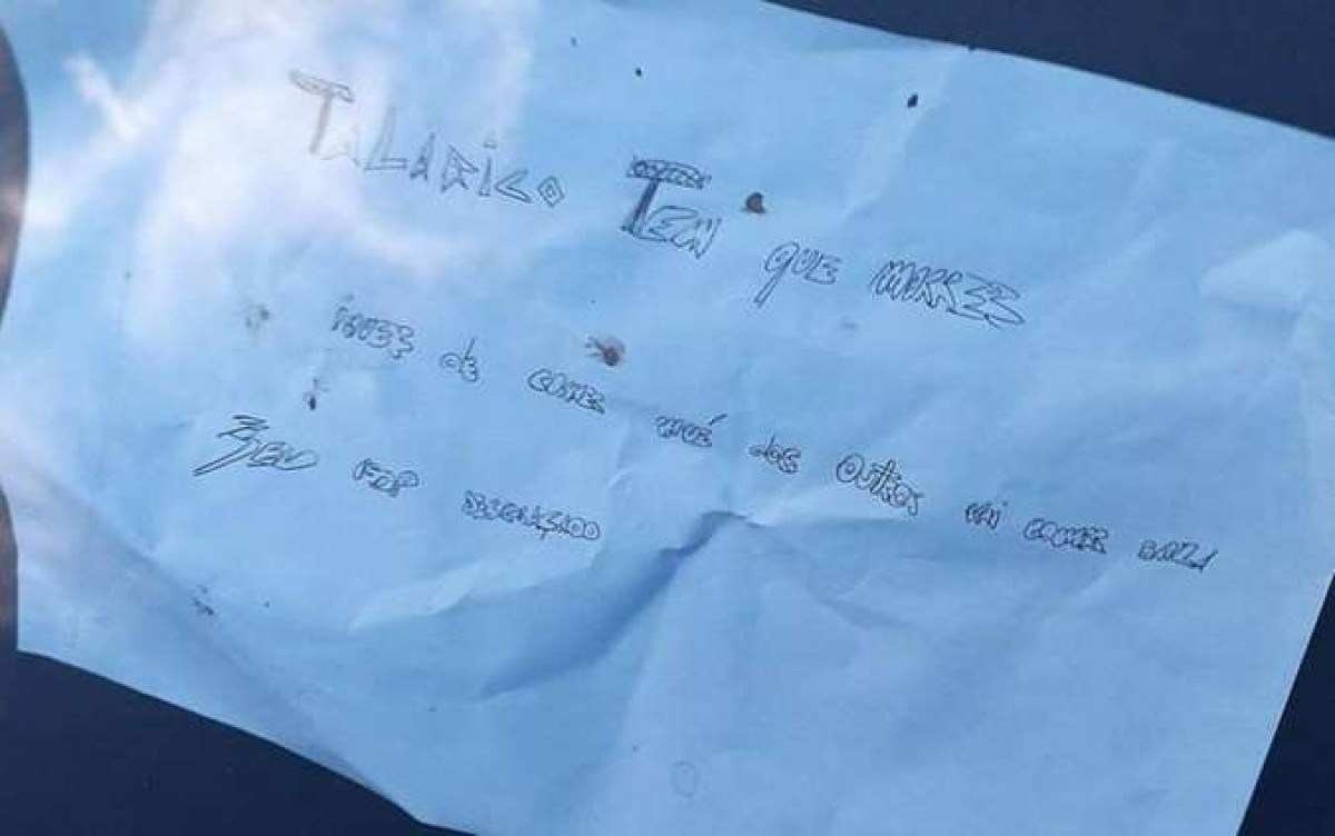 Idoso é assassinado e criminoso deixa bilhete: 'Talarico tem que morrer'