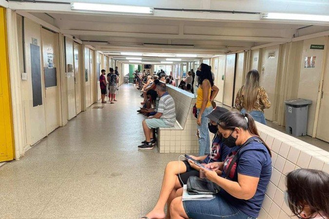 Vacinação infantil no DF.