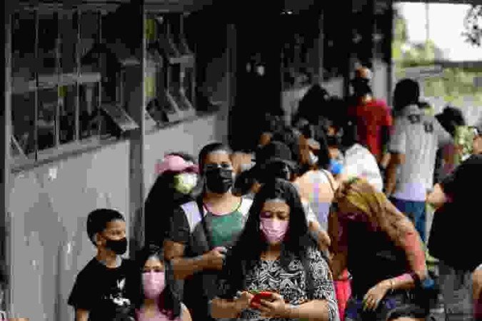 Foi grande a movimentação, ontem, na UBS 5 de Taguatinga 