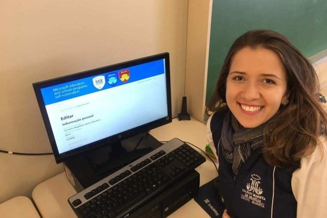 Iuly Monteiro, professora de ensino infantil: educação infantil é diferente dos outros níveis - (crédito: Arquivo Pessoal) Iuly Monteiro, professora de ensino infantil: educação infantil é diferente dos outros níveis - (crédito: Arquivo Pessoal)