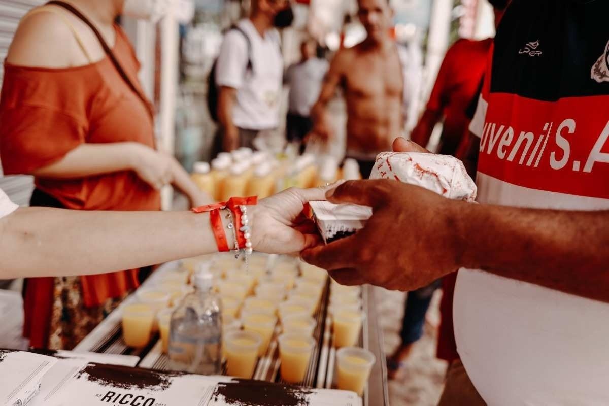 Em dezembro, projeto No Setor promoveu ceia de Natal para pessoas em situação de rua