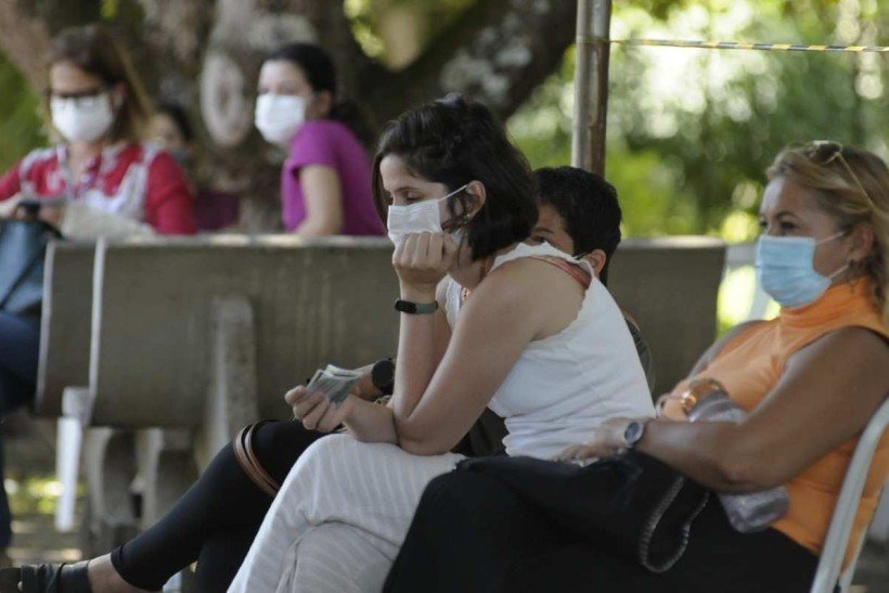  20/01/2022 Crédito: Carlos Vieira/CB/D.A Press. Brasil. Brasilia - DF. Cidades. Teste de Covid-19, na UBS 02 da 114/115 norte.