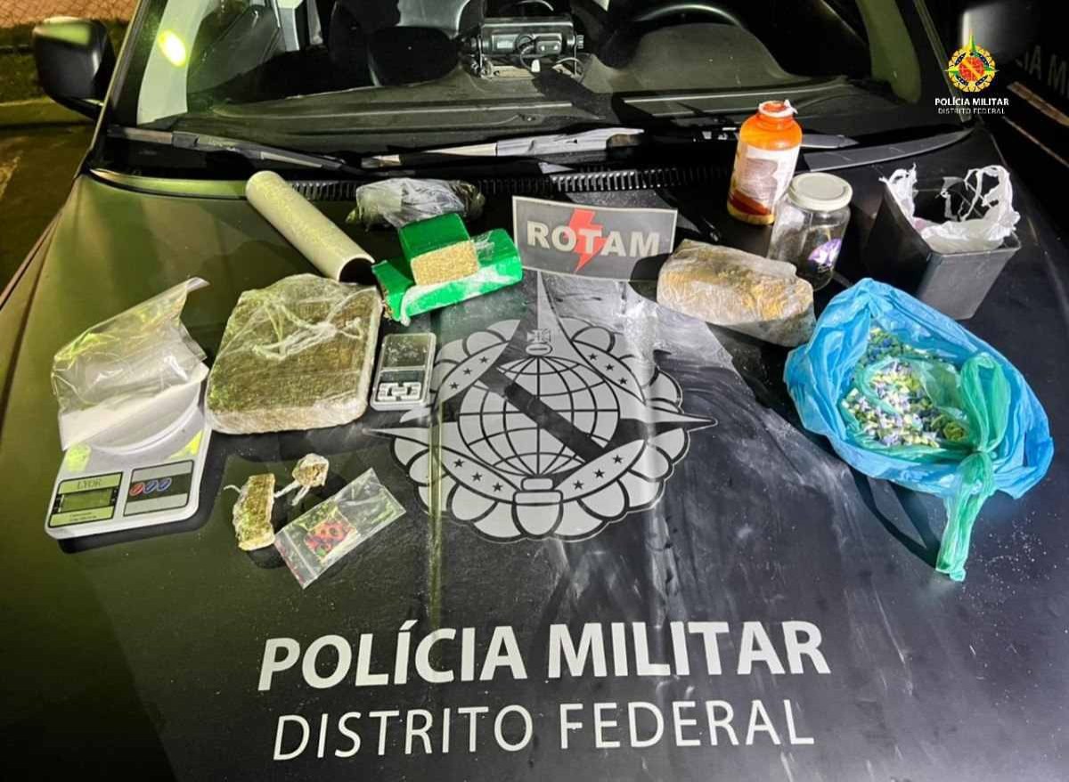 Armazém de drogas é desativado no Recanto das Emas após operação