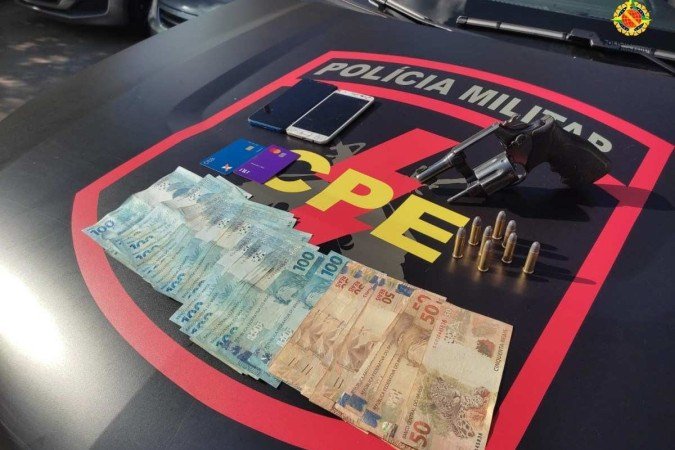 Grupo enganou a sogra do segundo-sargento ao se passar pela filha dela -  (crédito: PMDF/Divulgação)